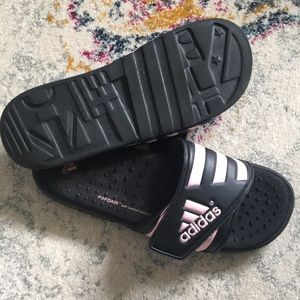Women’s Adjustable Adidas Fit Foam Slides